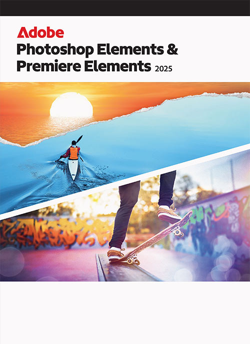 Adobe Photoshop Elements 2025 & Adobe Premiere Elements 2025 (Windows/Mac)